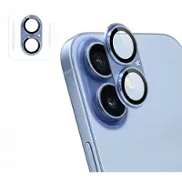 IMoshion Camera Protector Glas 2 Pack voor de Apple iPhone 17 - Mist Blue