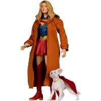 Mcfarlane Toys Toys DC Multiverse - Actiefiguur - Supergirl & Krypto (Supergirl Movie) Gold Label Deluxe Theatrical Edition 18 cm