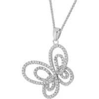 Orphelia Pendant Butterfly Zirconium ZH-4883