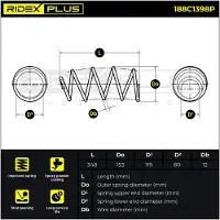 RIDEX 188C1398P Chassisveer