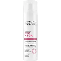 A-Derma Exomega Gezicht Kalmerende Gel-Crème | 72u Hydratatie | Huid met neiging tot atopisch eczeem 40 ml Crème