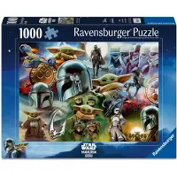 Ravensburger The Mandalorian and Grogu Puzzel (1000 stukjes)