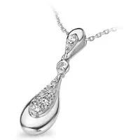 Orphelia Dames 925 Sterling Zilveren Ketting met Hanger - Zilver ZH-4742