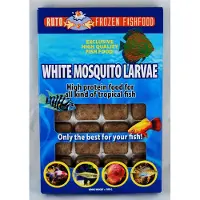 RUTO Diepvries witte muggenlarven 100 g | 24 blokjes | blisterverpakking Diepvries