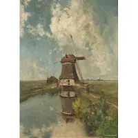 Puzzelman Een Molen - Paul Gabriël Puzzel (1000 stukjes)