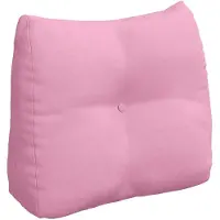 vidaXL Rugkussen Roze 60 x 24 x 50 cm Stof