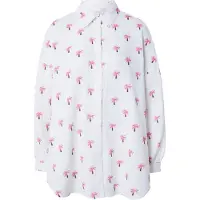 ONLY Blouse 'ONLTHYRA' rosa / wit