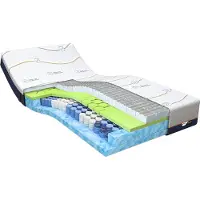 M line Cool Motion 6 Traagschuim matras 80 x 210 x 26 cm - tot 140 kg