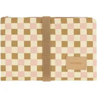 Nobodinoz Hyde Park Verzorgingsmat - 50x70x2cm - Yellow Pink Mosaic