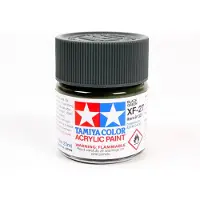 Tamiya Hobbyverf Acrylverf - XF-27 Black Green - Matt - Acryl - 23ml Verf potje - 23 ml