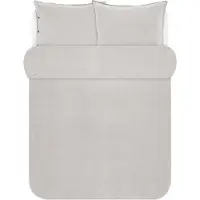 Marc O'Polo Dekbedovertrek Senja Soft Oatmeal Katoen-260 x 200 / 220 cm | Extra Breed