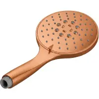 Hotbath ACE 3-standen handdouche 13cm koper geborsteld PVD