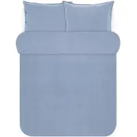 Marc O'Polo Dekbedovertrek Senja Blue Katoen-260 x 200 / 220 cm | Extra Breed