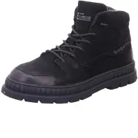 Bugatti Pallario Veterschoenen zwart Nubuck Maat 45