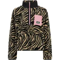Protest - Kid's Prtdenica 1/4 Zip Active Top - Fleecetrui 128, zwart