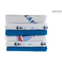 Makian Hydrofiele Luiers -hydrofiele doeken 80x80cm - Set van 6 - Katoen