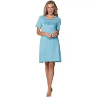 Pastunette Nachthemd 'Nightdress (95 cm)' turquoise