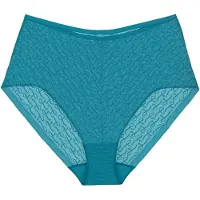 Triumph Slip ' Red Label Signature Sheer ' blauw / turquoise