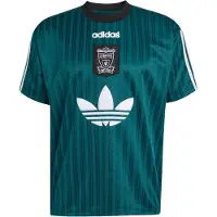 Adidas Tricot 'FC Liverpool 95' smaragd / zwart / wit