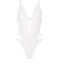 Hunkemoller Body 'Cinnamon' wit