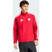 Adidas Sportjas 'FC Bayern München Anthem' kersrood / wit