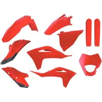 Polisport Off Road Mx/enduro Gas Gas Ec/ec-f 21-22 91116 Plastic Set