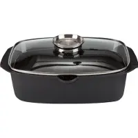 Silvercrest Braadslee van gegoten aluminium 5,7 L - BraadPan - Geschikt voor de oven - Stevig en duurzaam, zeer kras- en slijtvast