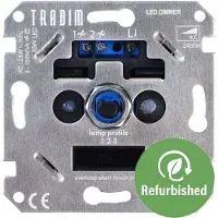Tradim 2485H-R LED Tronic Muurdimmer Instelbaar (Refurbished)