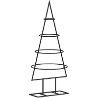 vidaXL | Metalen kerstboom | met standaard 60 cm Poedergecoat staal