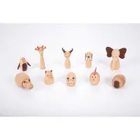 TickiT Houten Dierenvrienden - Pk10