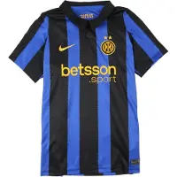 Nike Functioneel shirt 'INTER STAD HM' azuur / goudgeel / zwart