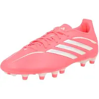 Adidas Copa Pure IV League Gras Voetbalschoenen (FG) Felroze Zilver Wit