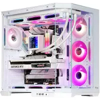 ITek DARK CAVE AKU, Tower, PC, Wit, ATX, Micro ATX, Mini-ITX, Kat, Gaming