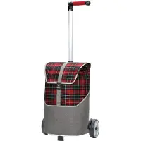 Andersen Shopper Shopper 'Unus' rood / zwart