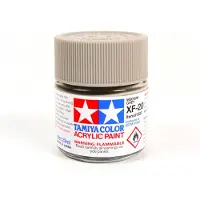 Tamiya Hobbyverf Acrylverf - XF-20 Medium Grey - Matt - Acryl - 23ml Verf potje - 23 ml