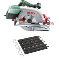 Bosch PKS 66 AF Cirkelzaag incl. zaagblad en geleiderail - 1600W - 190mm