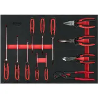 Ks Tools 711.0013 Gereedschapsset 12 onderdelen