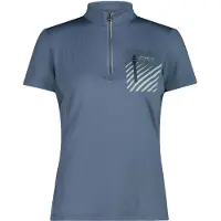 Campagnolo - Women's Breast Pocket T-Shirt Free Bike - Fietsshirt 44, blauw/grijs