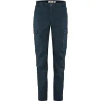 Fjall Raven - Dames wandel- en bergkleding - Stina Trousers W Dark Navy voor Dames van Gerecycled Polyester - Maat 42 EU - Marine blauw