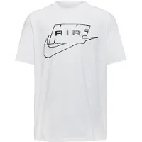 Nike Shirt 'AIR' zwart / wit
