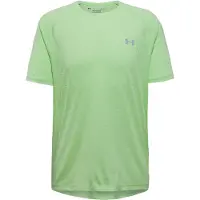 Under Armour Tech Textured Trainingsshirt Lichtgroen Zilver
