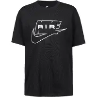 Nike Shirt 'Air' zwart / wit
