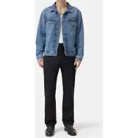 Closed Classic Denim Jacket Mid Blue Maat: S | Spijkerjassen Outlet | Heren | Blauw