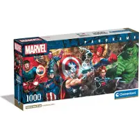 Clementoni - Puzzel - 1000 Stukjes - Marvel Panorama - Vanaf 14 Jaar
