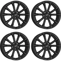 Dezent 4 Stuks AR zwarte velgen, 8.5Jx19, 5x112, geschikt voor Mercedes-Benz A, B, C, CLA, CLC, E, EQB, EQE, EQS, EQA, GLA, GLB, GLE, GLK, M, R, S, V, VITO, Viano (W639). (Artikelnummer: H243)