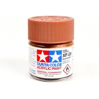 Tamiya Hobbyverf Acrylverf - XF-28 Dark Copper - Matt - Acryl - 23ml Verf potje - 23 ml