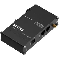 Teltonika Networks RUT145 (EU) Ethernetrouter, WiFi, x1 RS485, x2 ethernetpoorten, geïntegreerde DIN-railbeugel