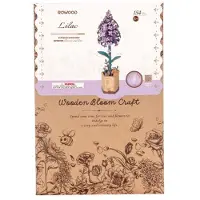 Robotime houten 3D puzzel - Lilac