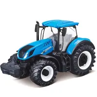 Bburago tractor New Holland jongens 10 cm ABS blauw