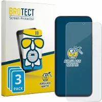 BROTECT - Screenprotector voor realme C100i - Folie Beschermfolie Beschermglas matte 3 Stuks